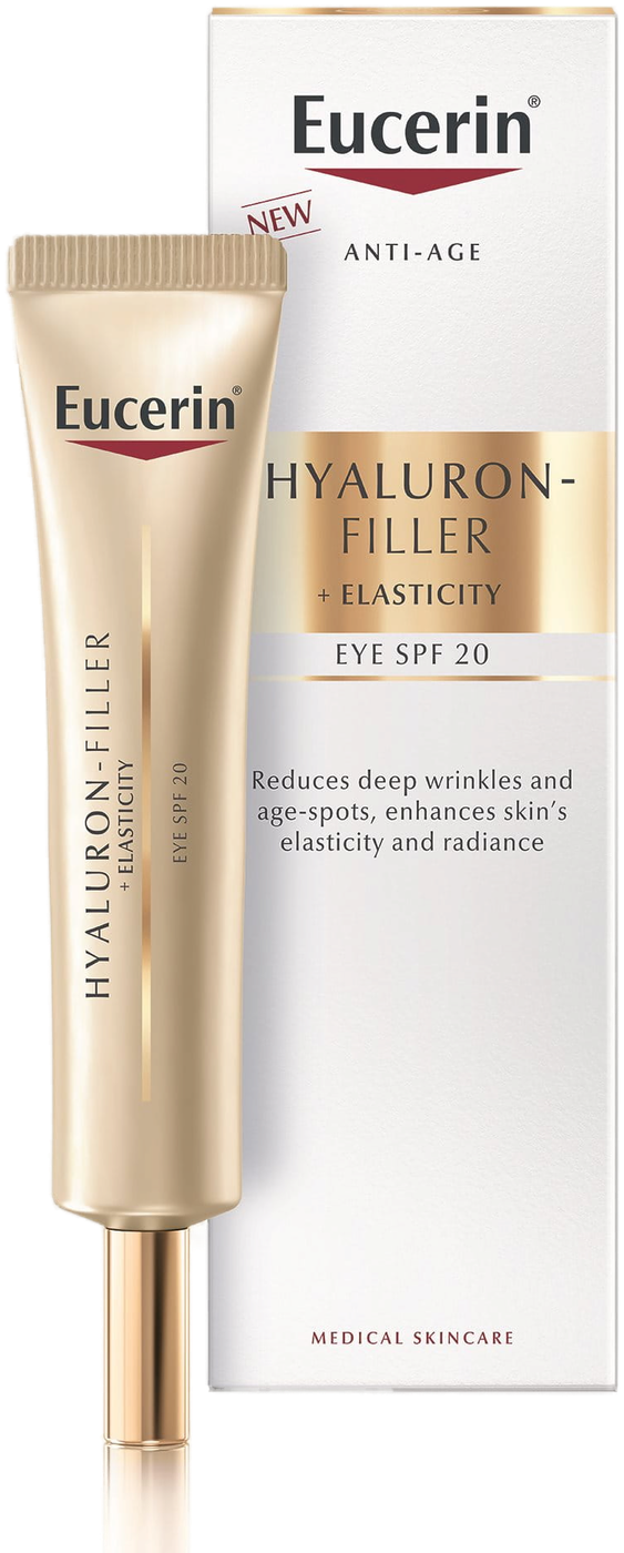 Eucerin Hyaluron-Filler + Elasticity Contour des Yeux SPF 20 - 15 ml