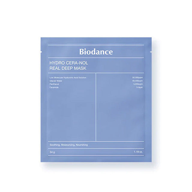 Biodance Hydro Cera-Nol Real Deep Mask Masque Hydrogel - 34 g