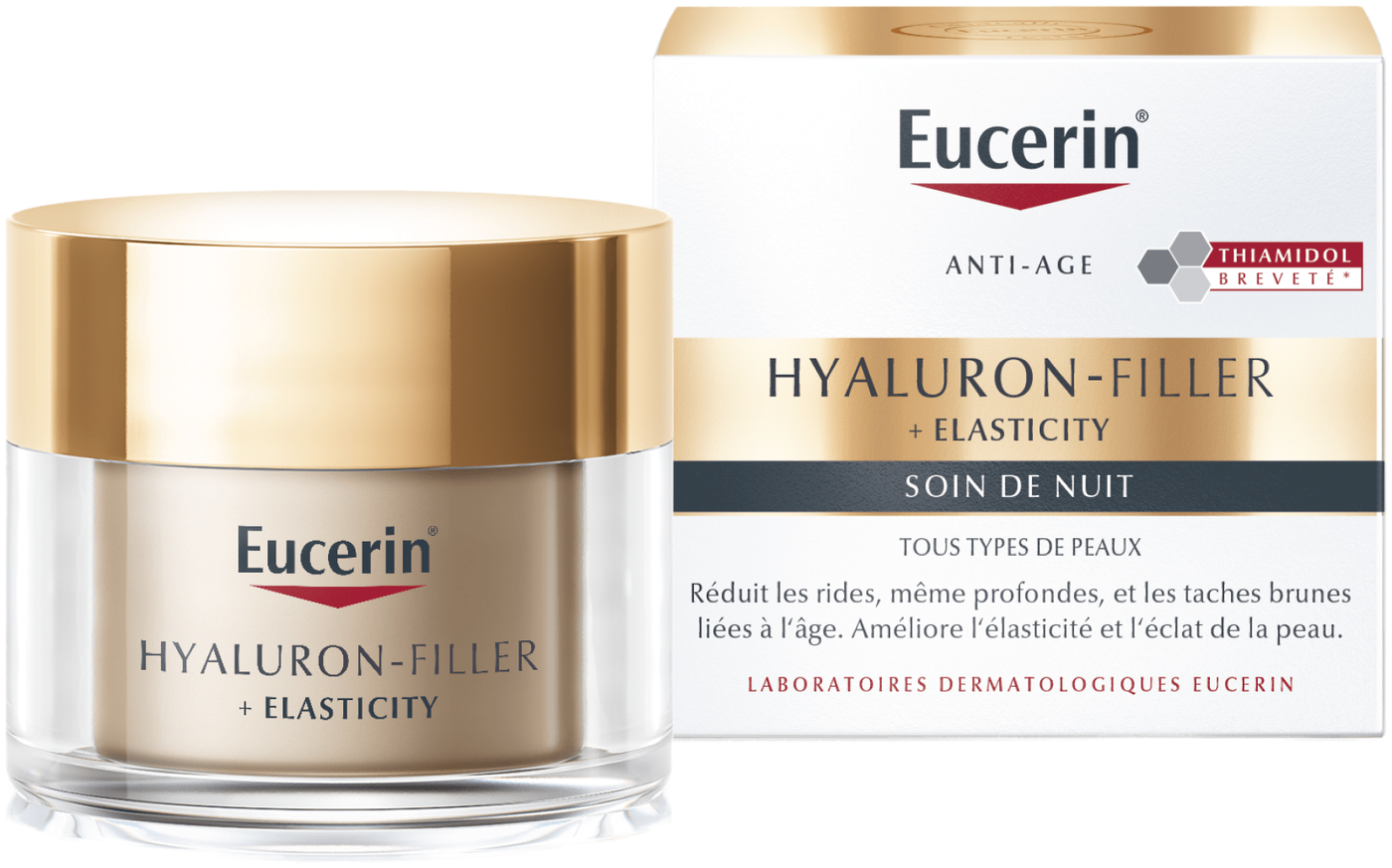 Eucerin Hyaluron-Filler + Elasticity Soin de Nuit - 50 ml