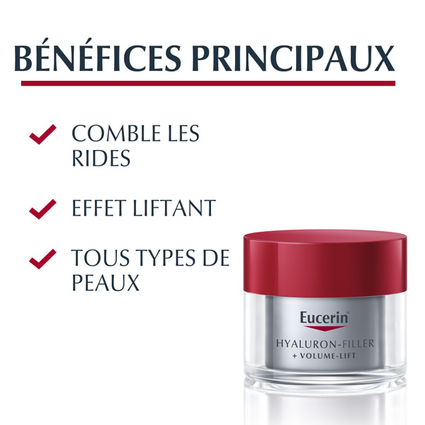 Eucerin Hyaluron-Filler + Volume-Lift Soin de Nuit - 50 ml — vue 4