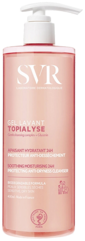 SVR Topialyse Gel Lavant Apaisant Anti-Dessechement - 400 ml