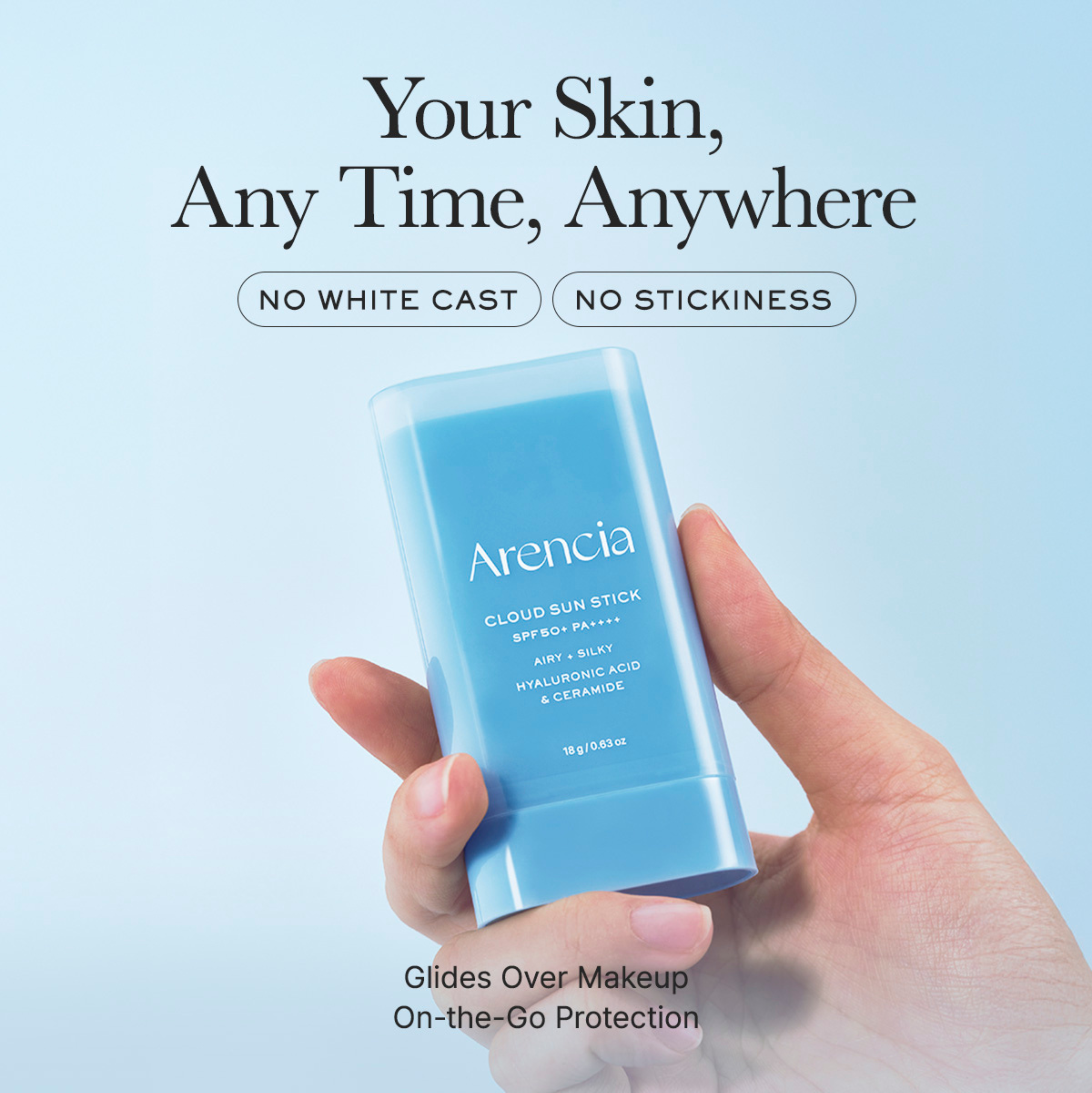 Arencia Cloud Sun Stick SPF50+ PA++++ - 18 g — vue 4
