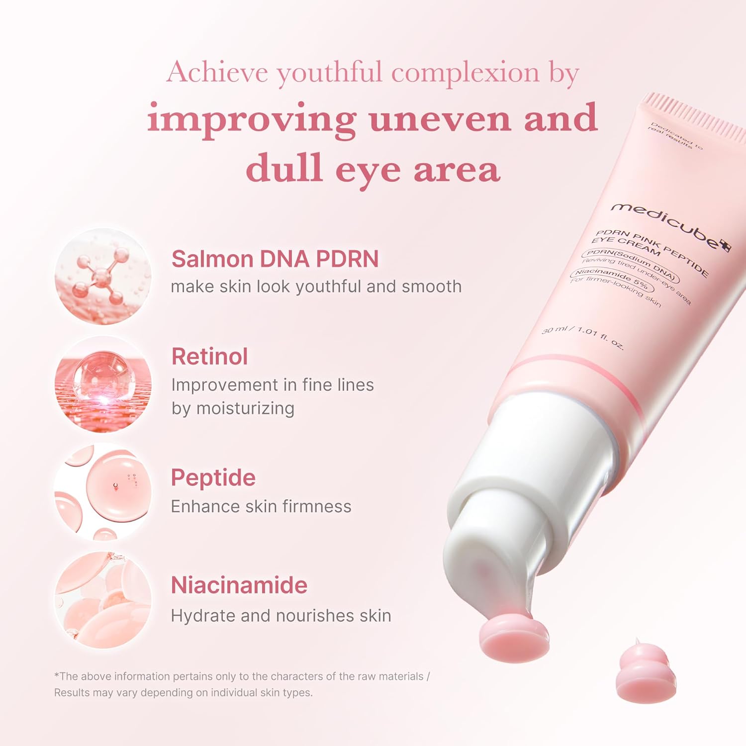 Medicube PDRN Pink Peptide Eye Cream - 30 ml — vue 5