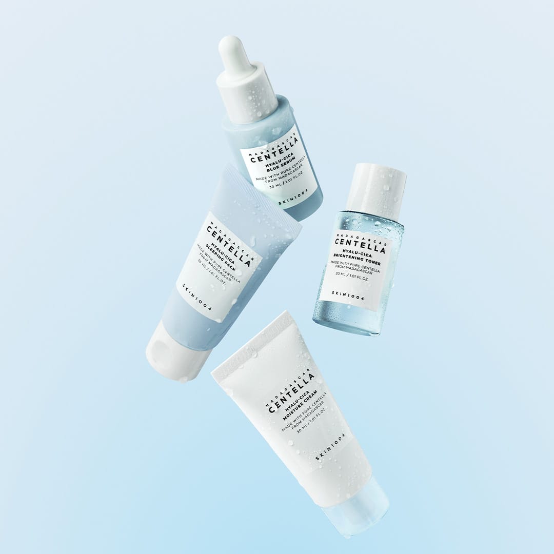 SKIN1004 Madagascar Centella Hyalu-Cica Travel Kit - 4 x 30 ml — vue 2
