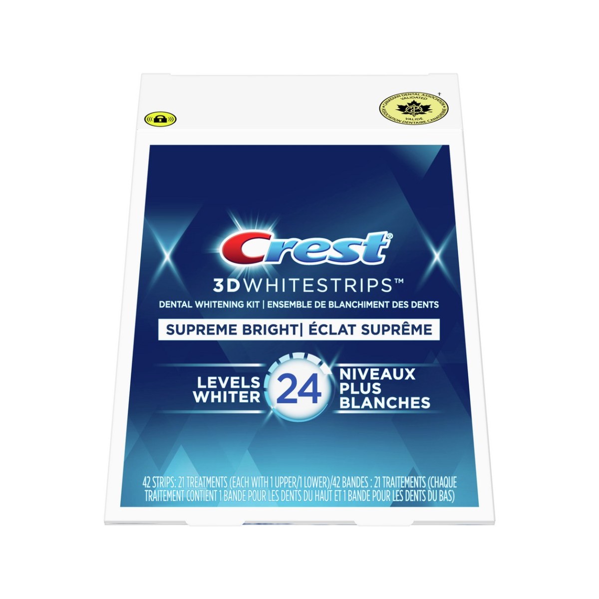 Crest 3D Whitestrips Supreme FlexFit - 21 traitements (42 bandes)