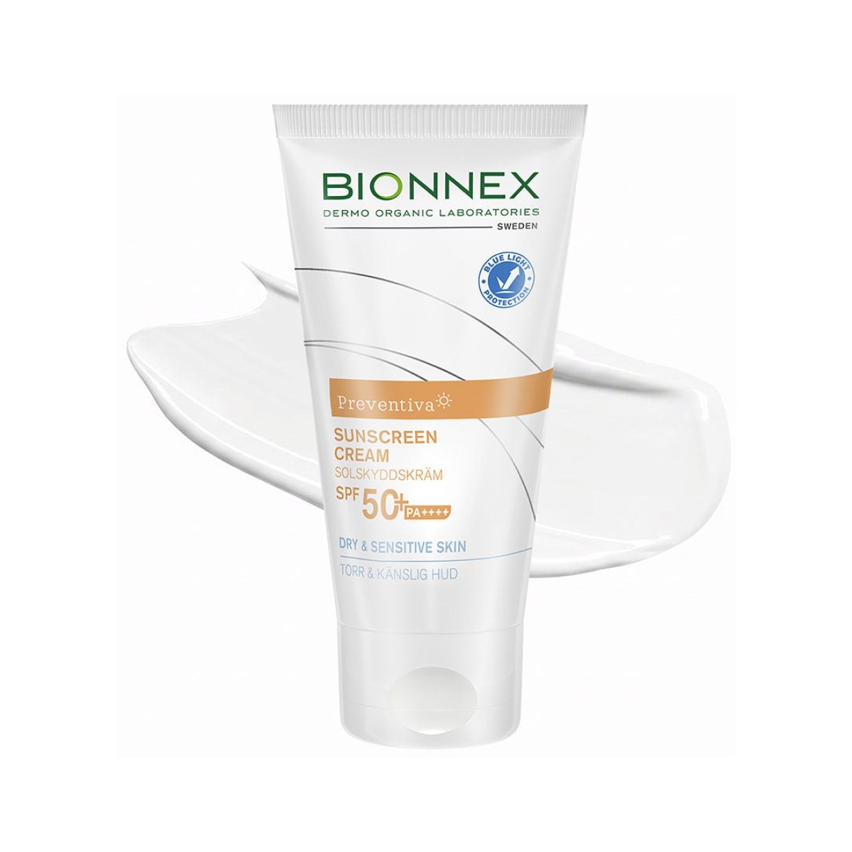 Bionnex Preventiva Crème Solaire SPF50+ Peau Sèche 50 ml