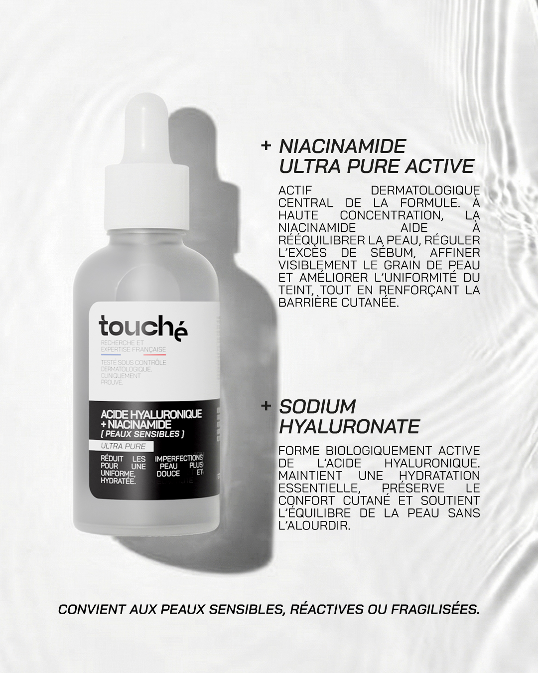 Touché Sérum Acide Hyaluronique + Niacinamide 30 ml — vue 4