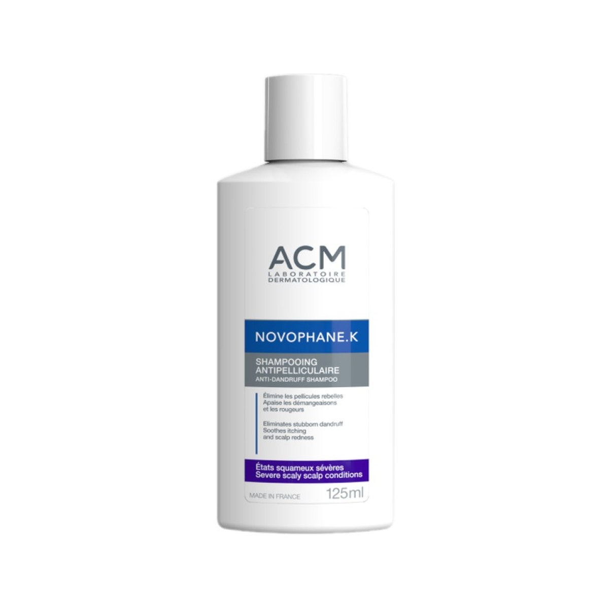 ACM Novophane Shamp K Pellicure Sévère 125 ml