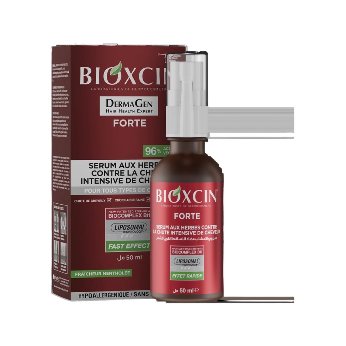 Bioxcin Dermagen Sérum aux Herbes Chute Intensive Forte 50 ml