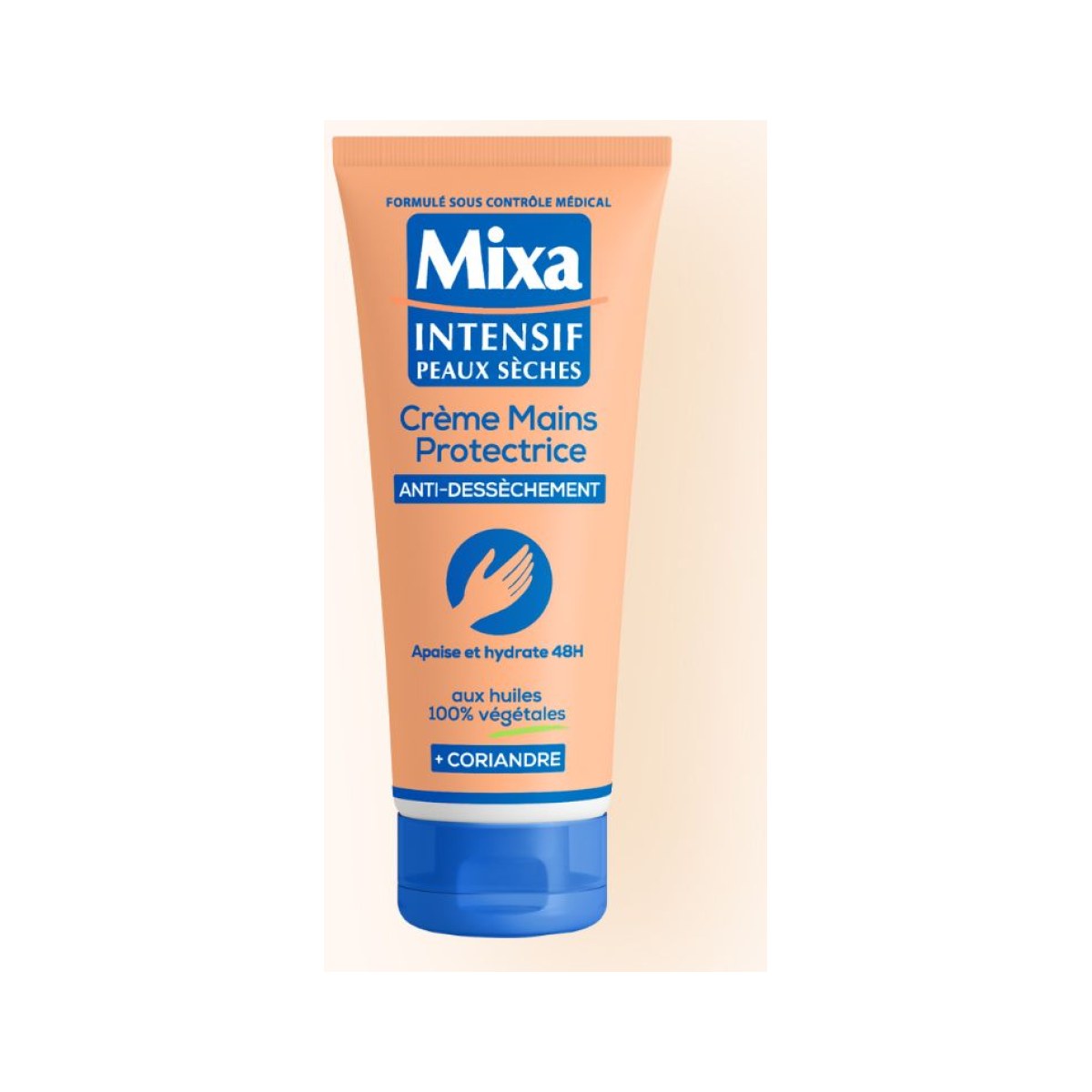 MIXA Crème Mains Protectrice Anti-dessèchement Intensif Peaux Sèches 100 ml
