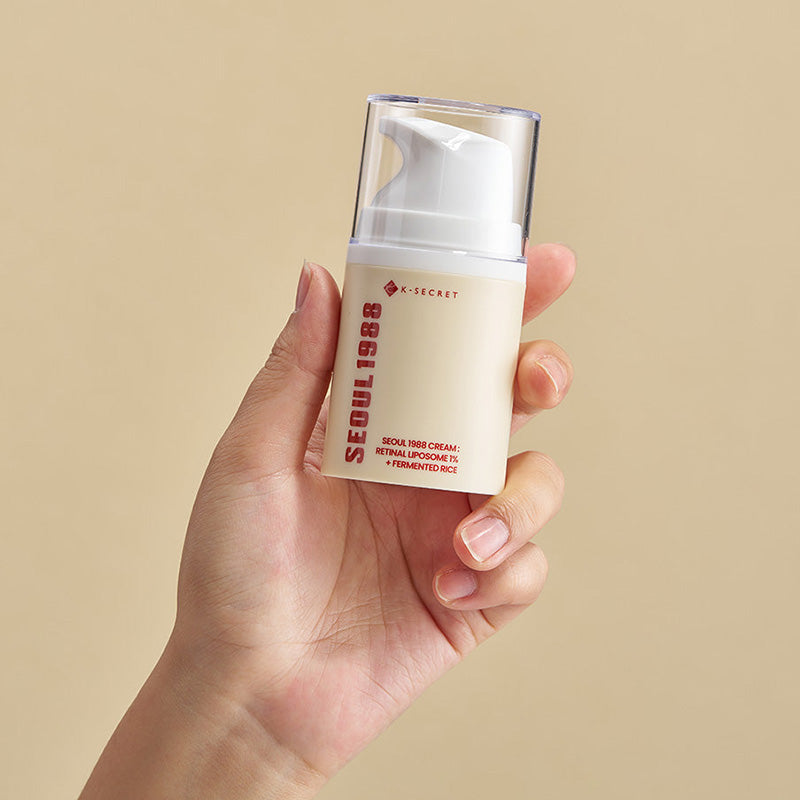 K-SECRET Seoul 1988 Cream Retinal Liposome 1%+Fermented Rice 50ml — vue 5