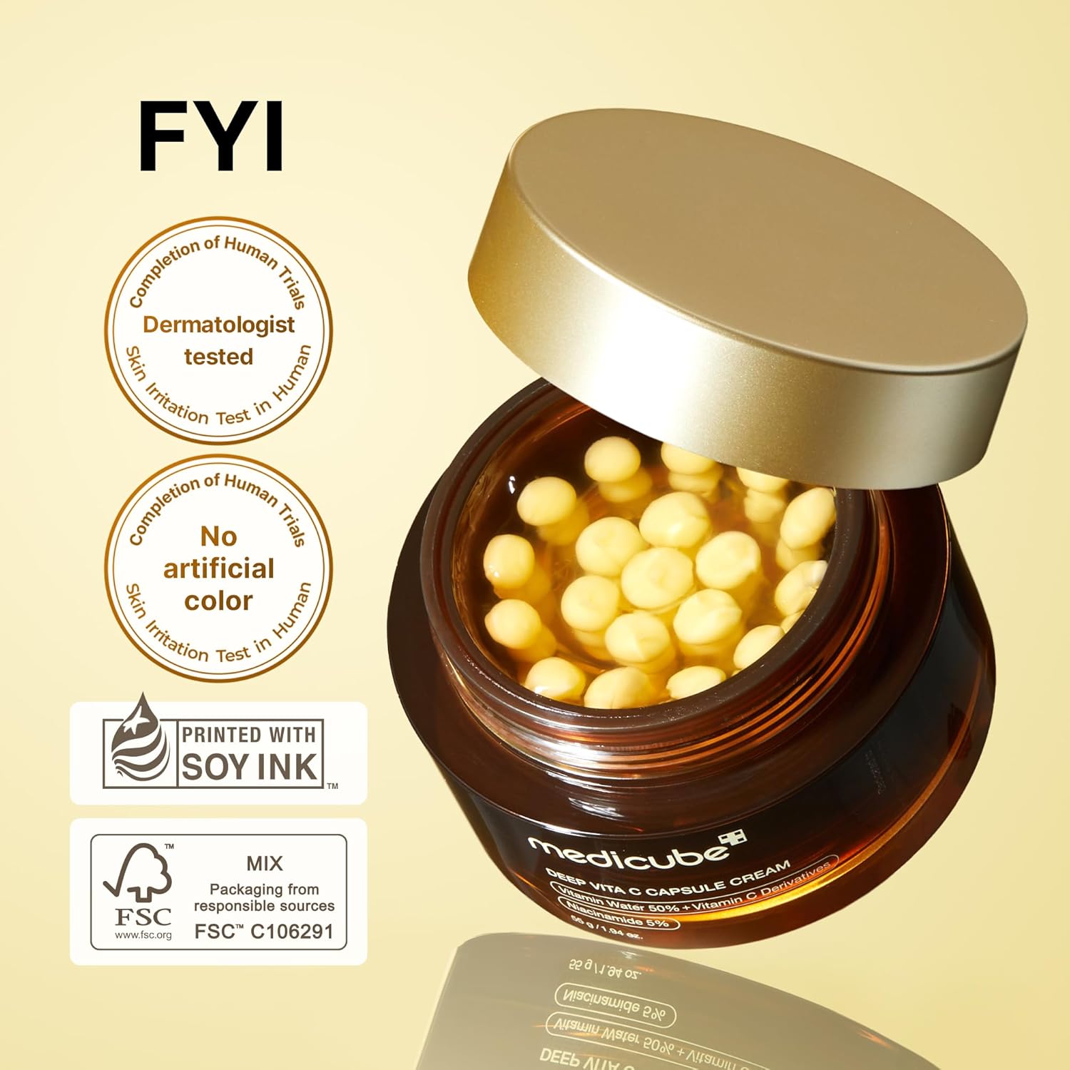 MEDICUBE Deep Vita C Capsule Cream 55g — vue 5
