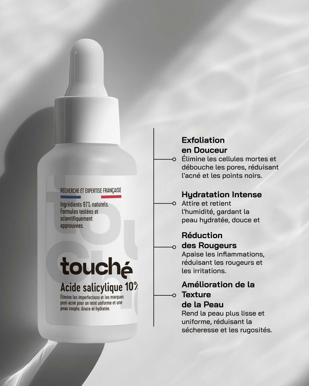 Touché Sérum Acide Salicylique 10% Ultra Pure 30 ml — vue 4