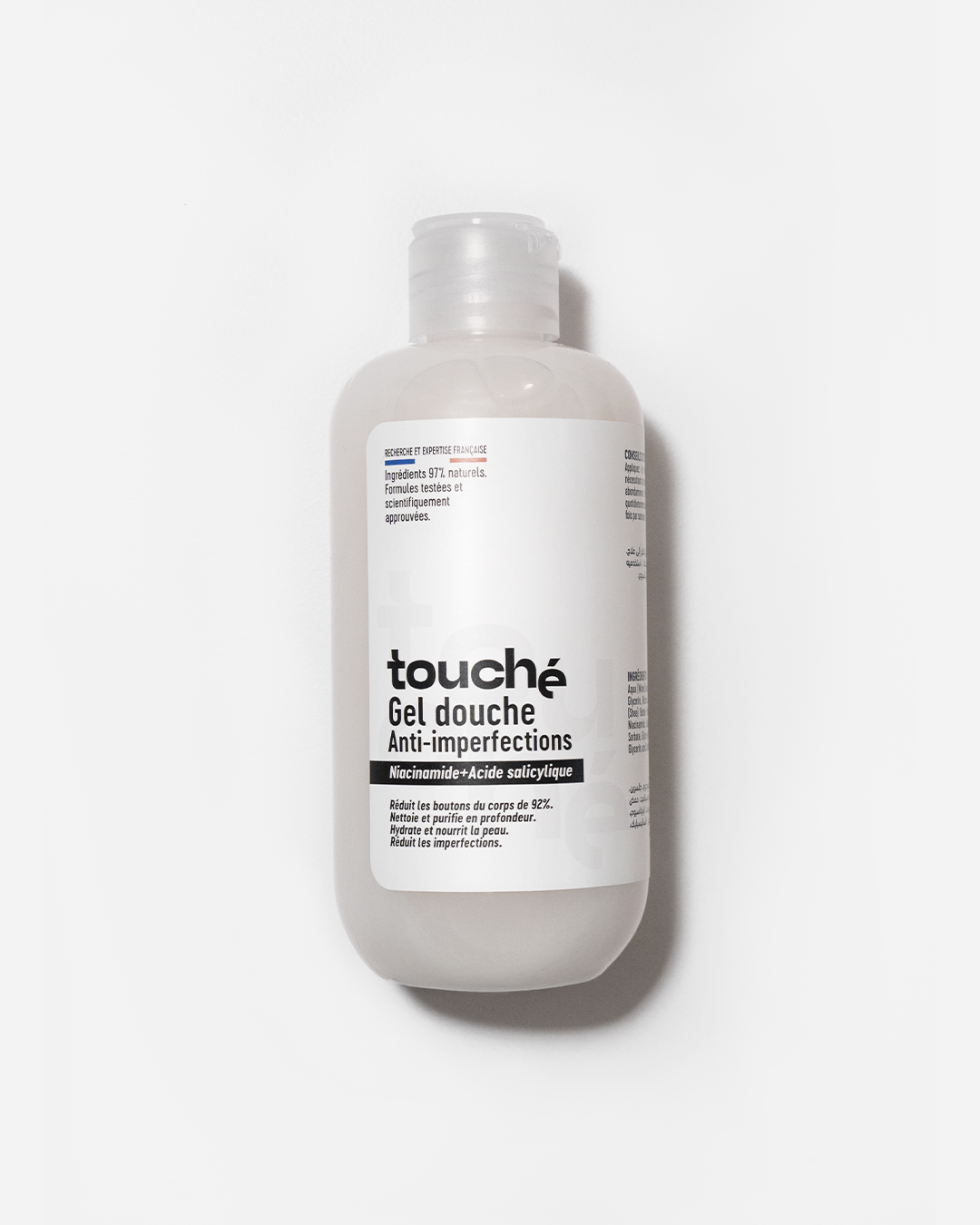 Touché Gel Douche Anti-Imperfections Acide Salicylique & Niacinamide 250 ml