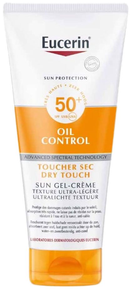 EUCERIN Sun Oil Control SPF50+ Gel-Crème Corps Toucher Sec 200 ml — vue 2