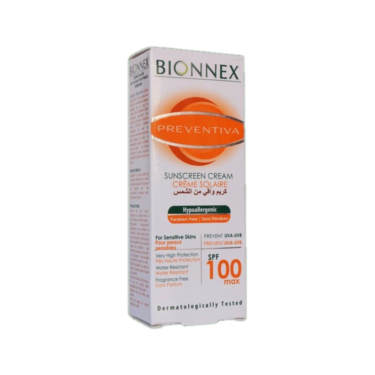Bionnex Preventiva Crème Solaire SPF100 Max 50 ml