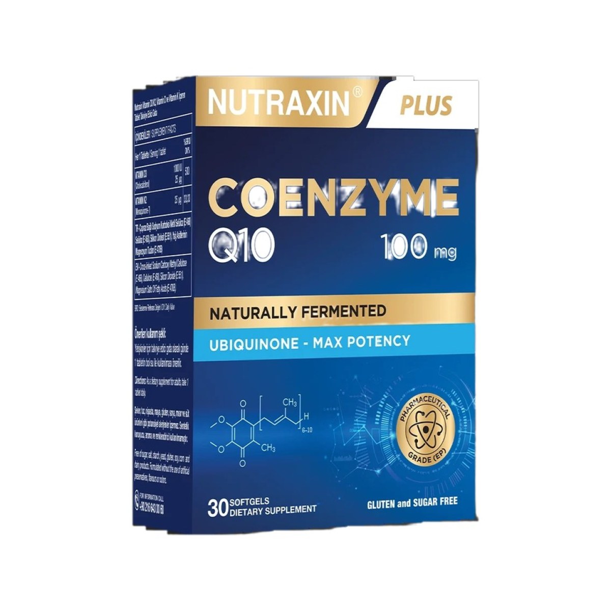 Nutraxin COQ-10 100 mg 30 Capsules