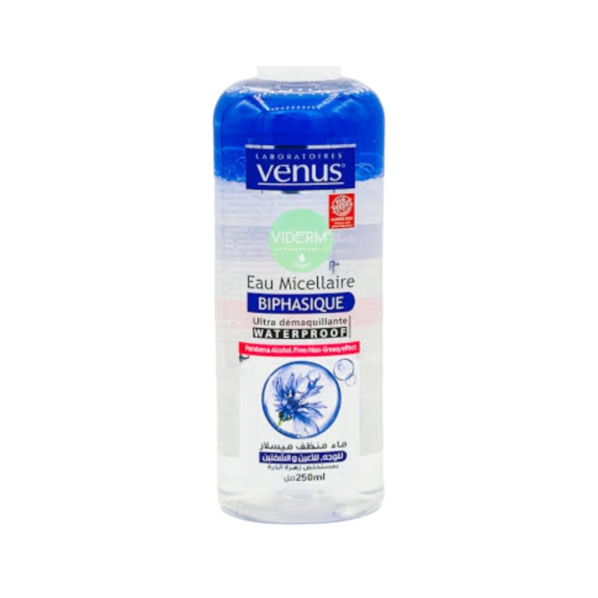 Venus Viderm Eau Micellaire Biphasique Waterproof 250 ml