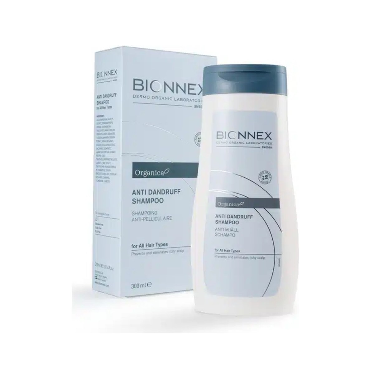 Bionnex Organica Shampoing Anti-Pelliculaire Tout Type de Cheveux 300 ml