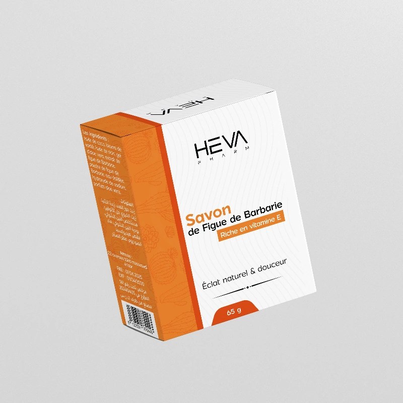 HEVA Savon Figue de Barbarie 65 g