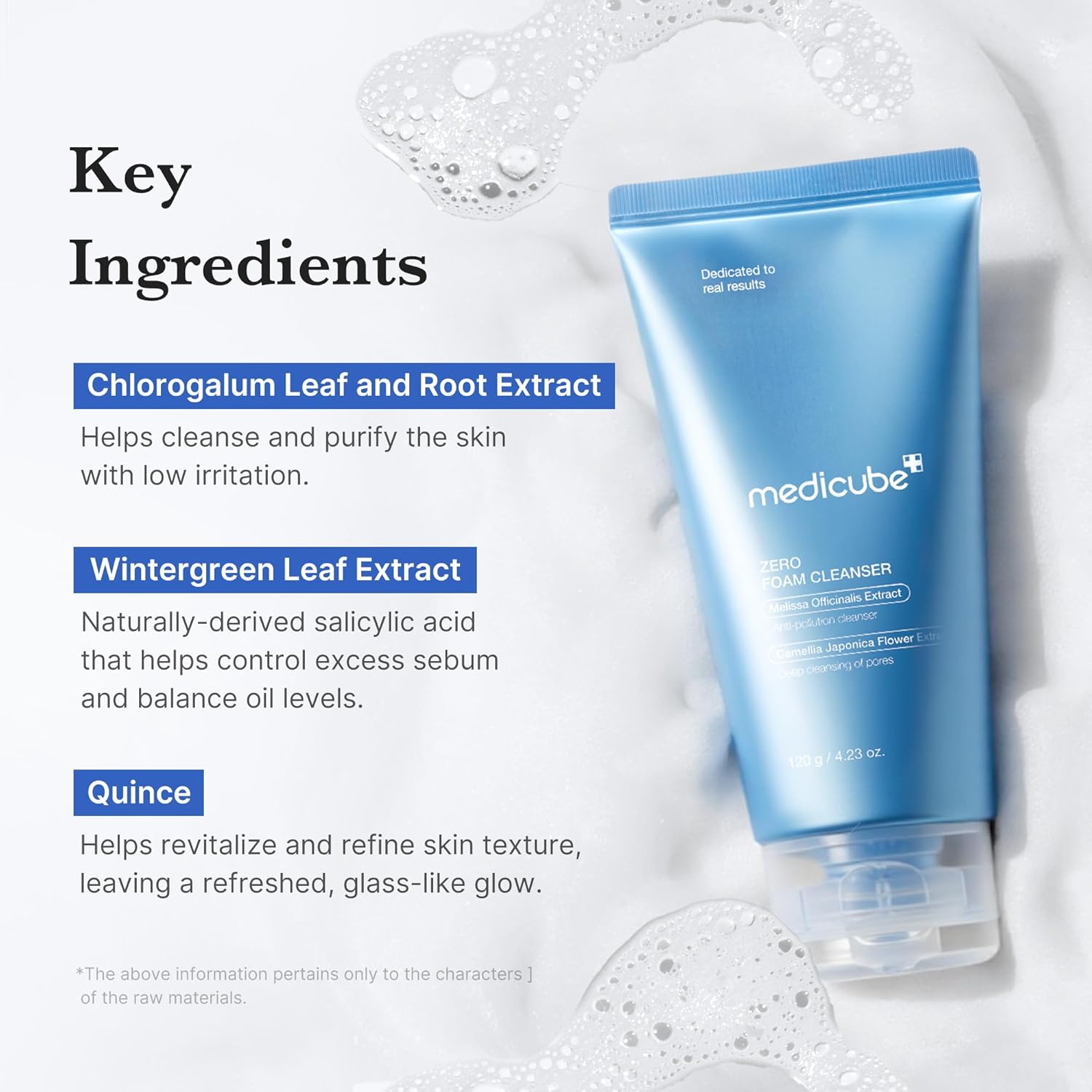 MEDICUBE Zero Foam Cleanser 120g — vue 5