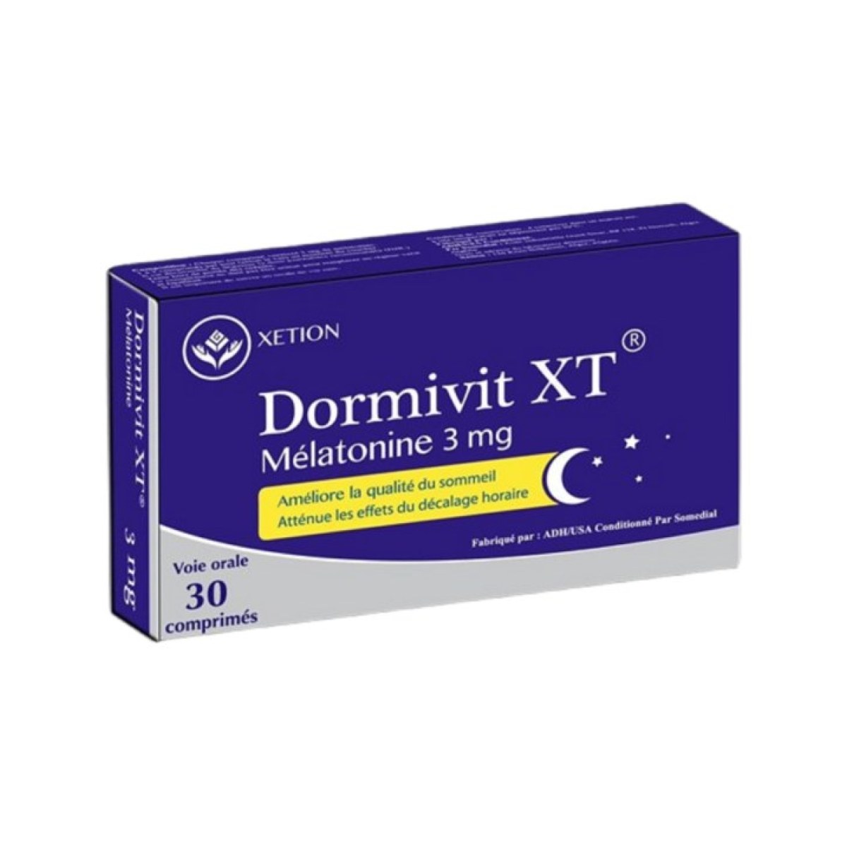 Dormivit Mélatonine 3 mg - Boîte de 30