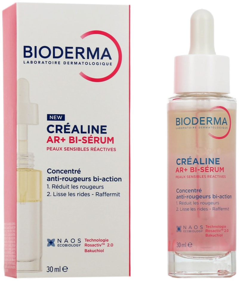 BIODERMA Crealine AR+Bi-Sérum Concentré anti-rougeurs 30ml — vue 2