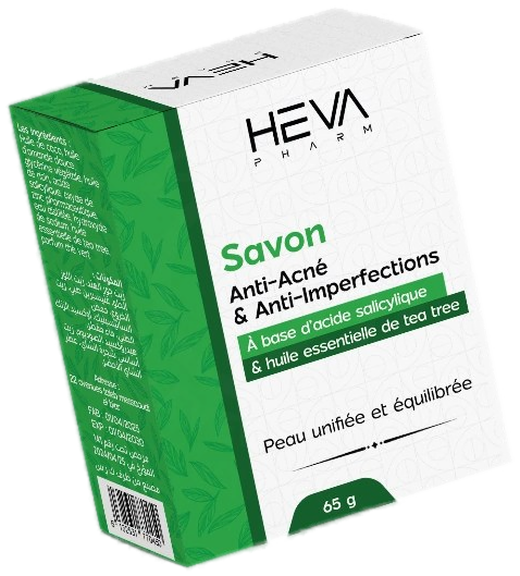 HEVA Savon Anti-Acné 65 g — vue 2
