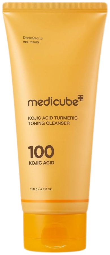 MEDICUBE Kojic Acid Turmeric Toning Cleanser 120g — vue 2