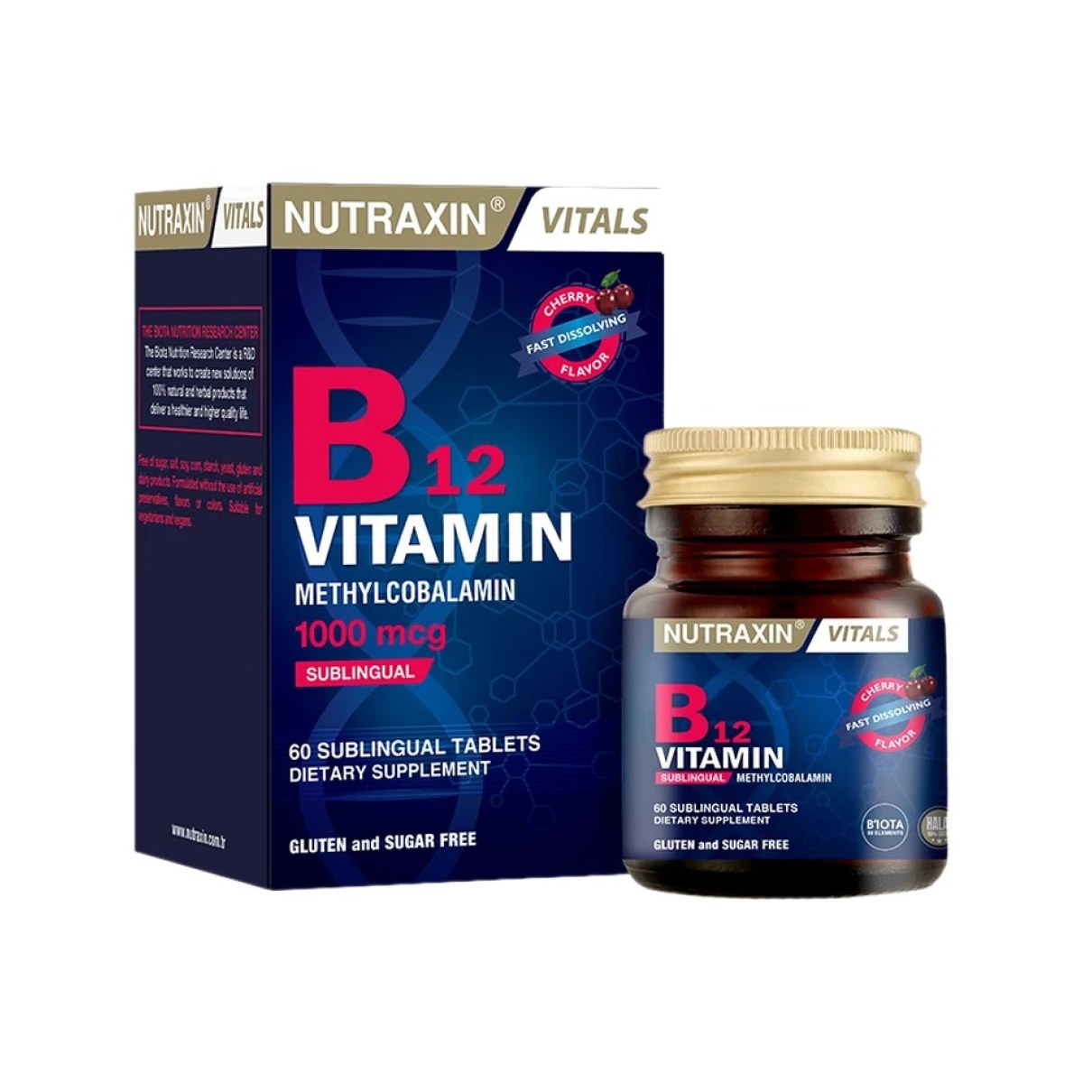 Nutraxin Vitamine B12 1000 mcg - 30 comprimés