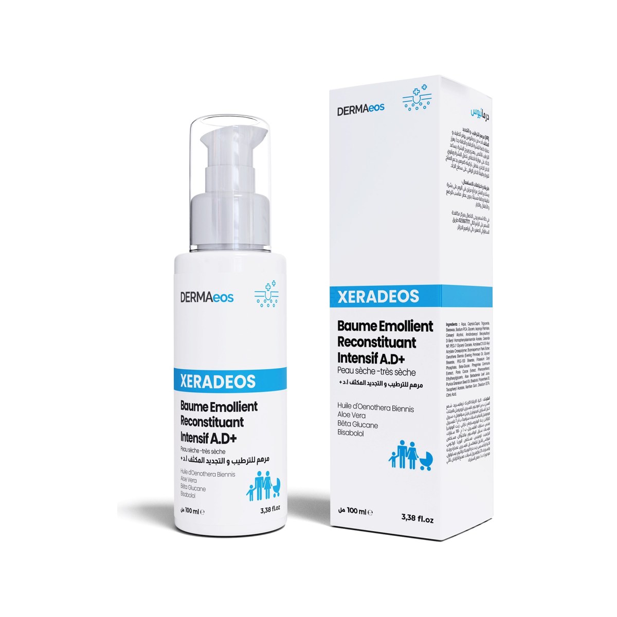 Dermaeos Xeradeos Baume Émollient Intensif 100 ml