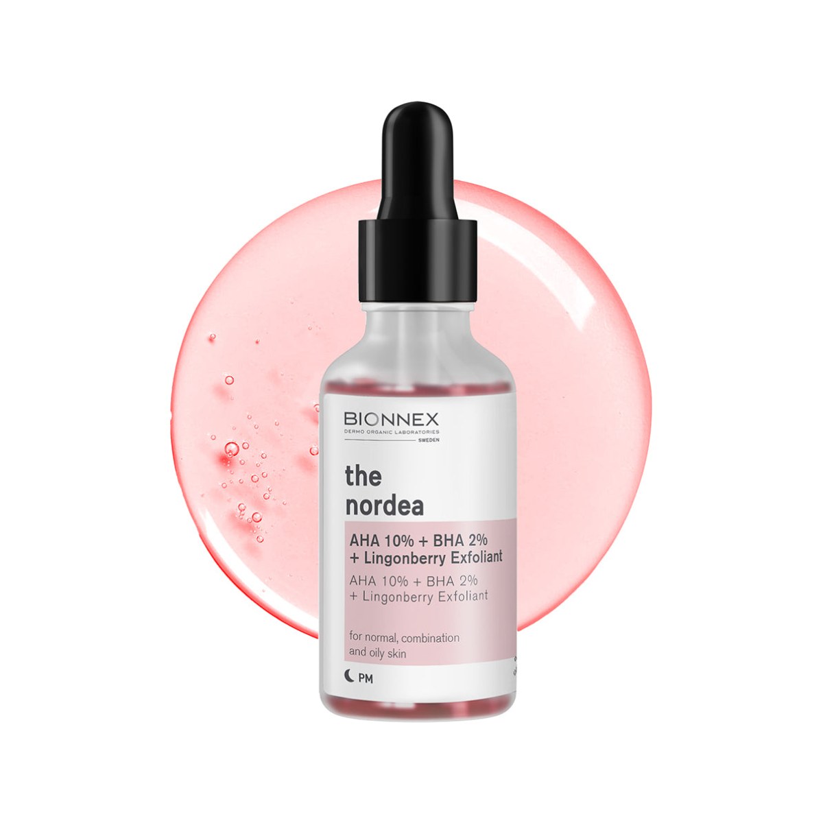 Bionnex The Nordea Sérum Exfoliant AHA 10% + BHA 2% Lingonberry 30 ml