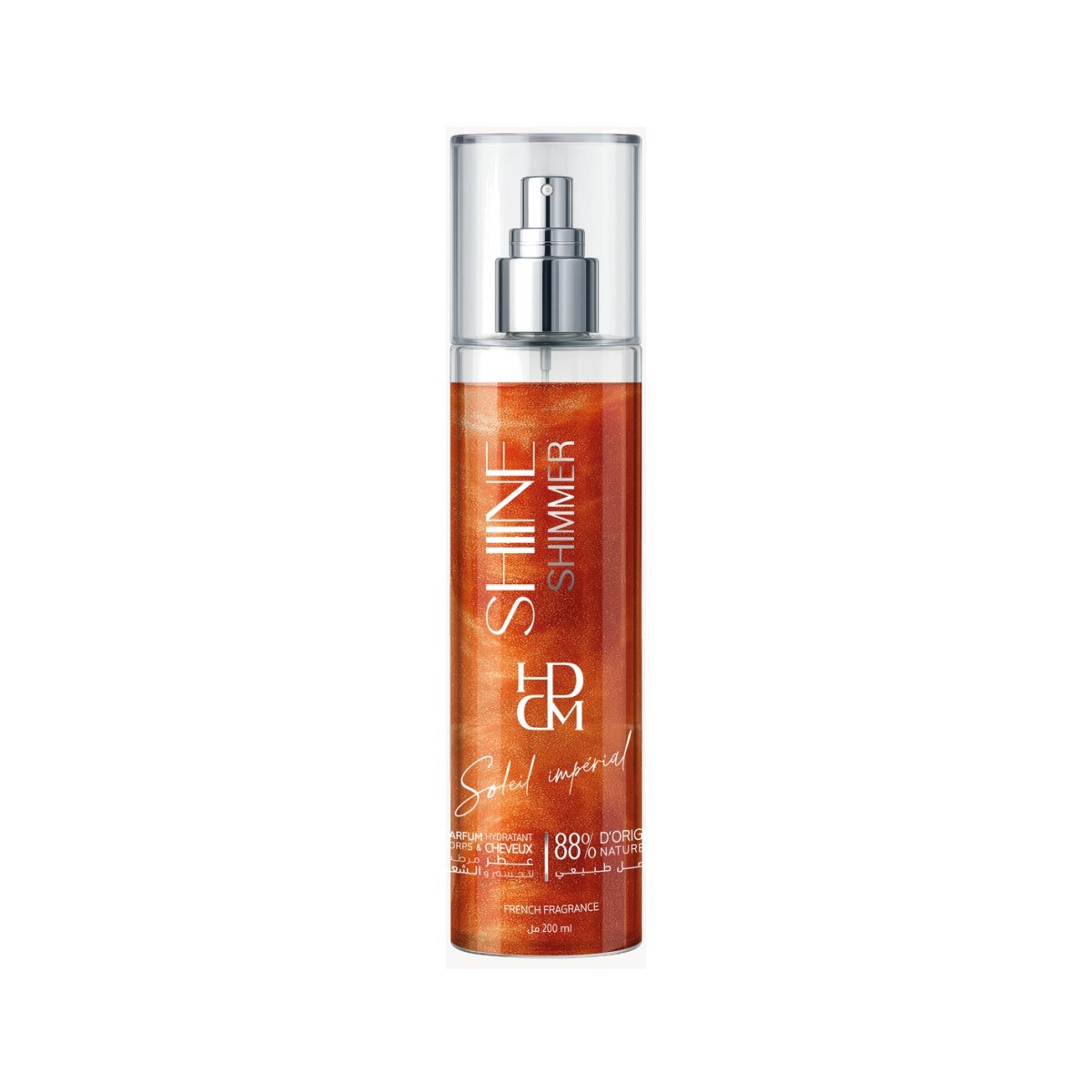 Shiine Soleil Impérial Shimmer Brume Pailletée Corps & Cheveux 200 ml