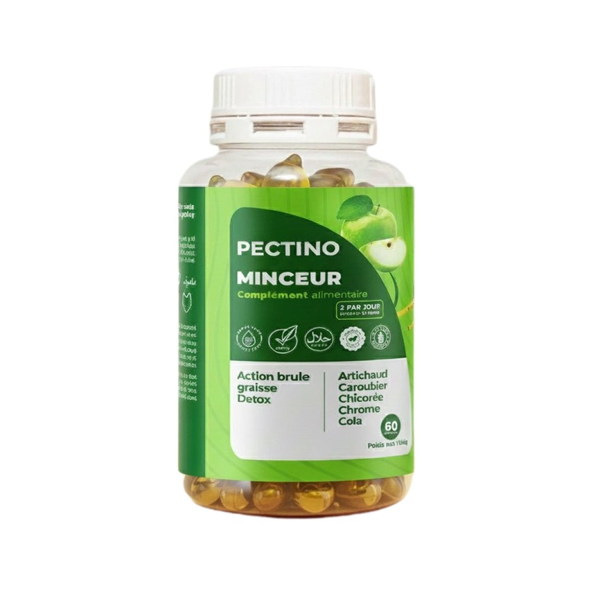 Pectino Gummies Minceur - Cure 1 mois - Boîte de 60