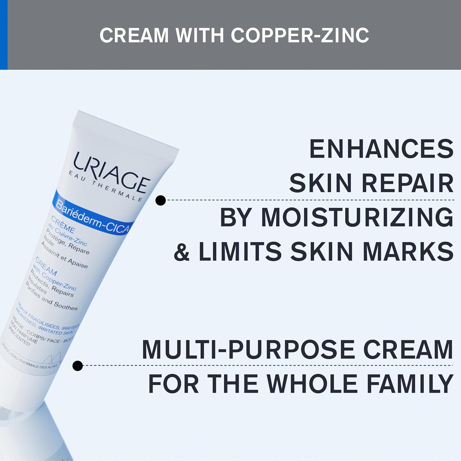 Uriage Bariéderm Cica Crème Réparatrice 40 ml Labo — vue 5