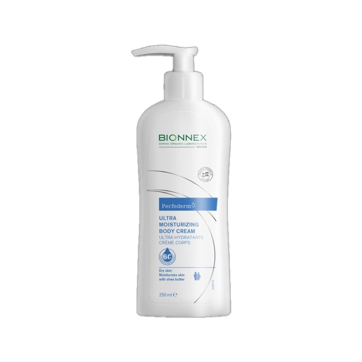 Bionnex Perfederm Crème Corps Ultra Hydratante 250 ml