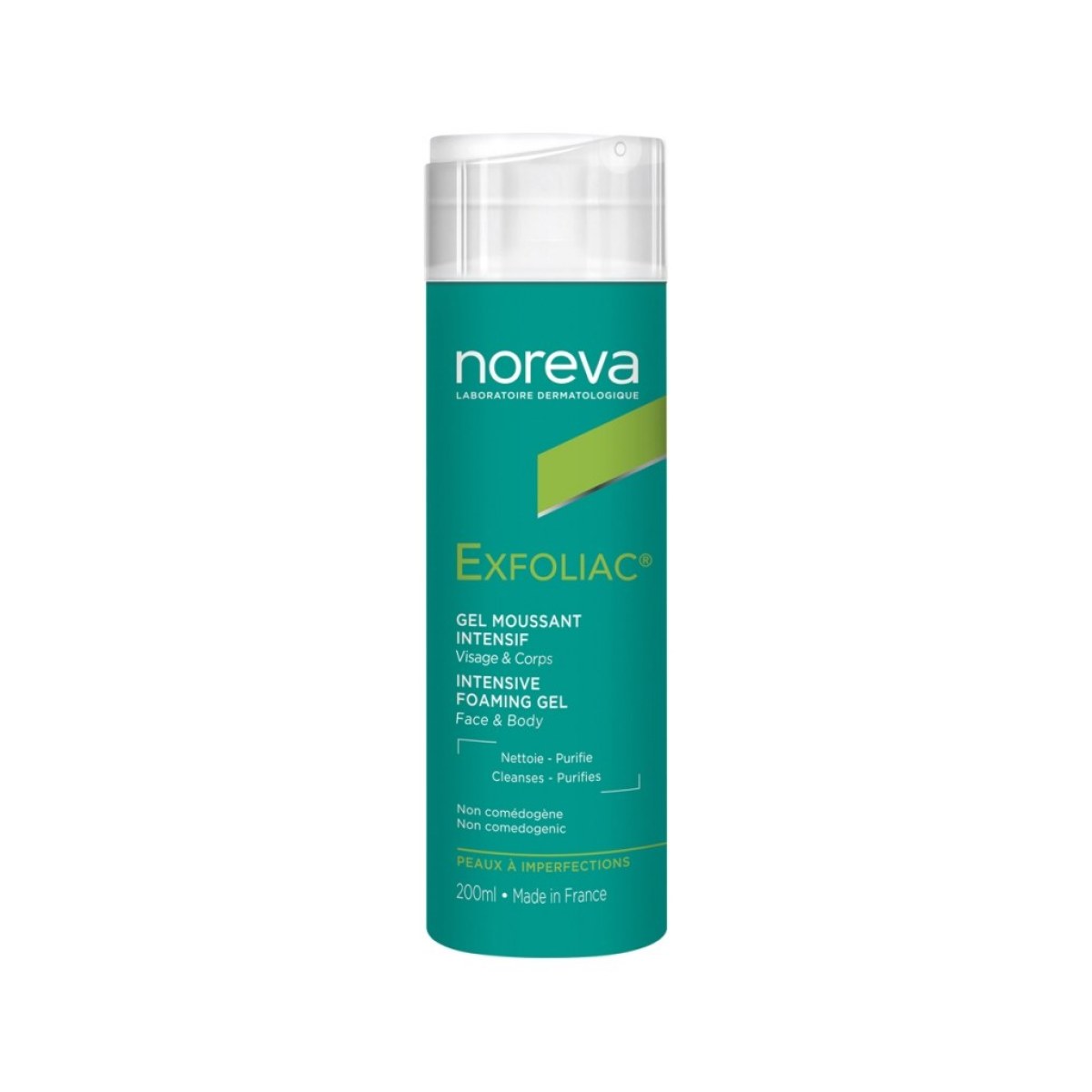 Noreva Exfoliac Gel Moussant 200 ml