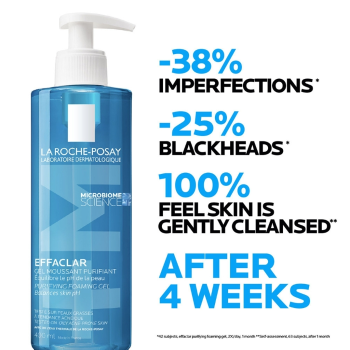 La Roche-Posay Effaclar Gel Moussant Purifiant 400 ml — vue 4
