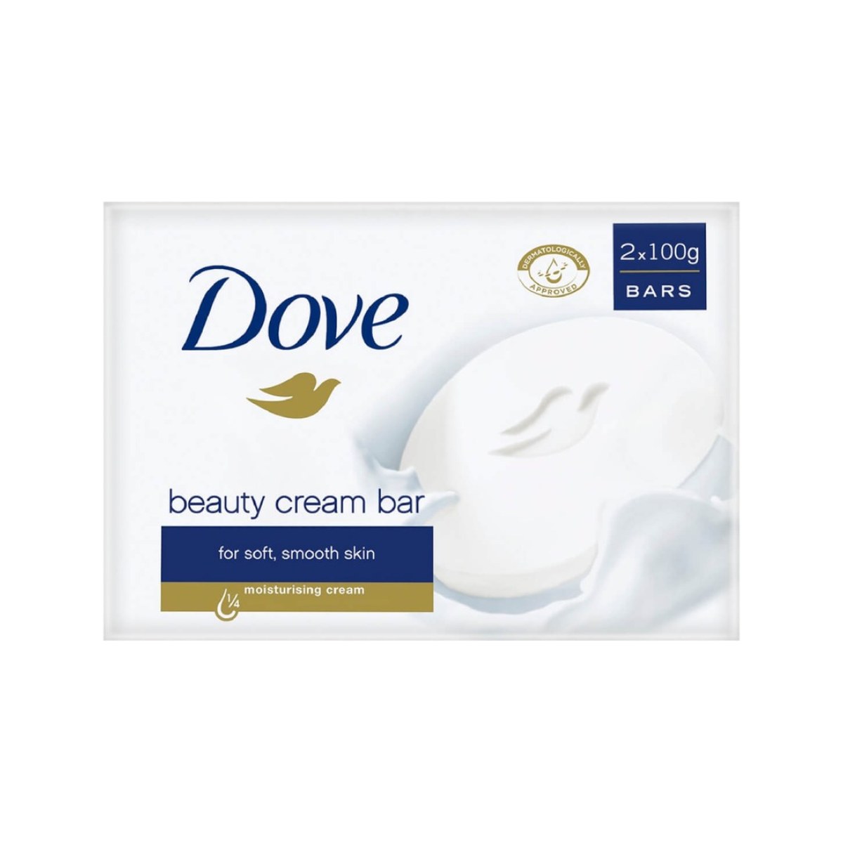 Dove Savon Beauty Cream Bar Bleu 100 g