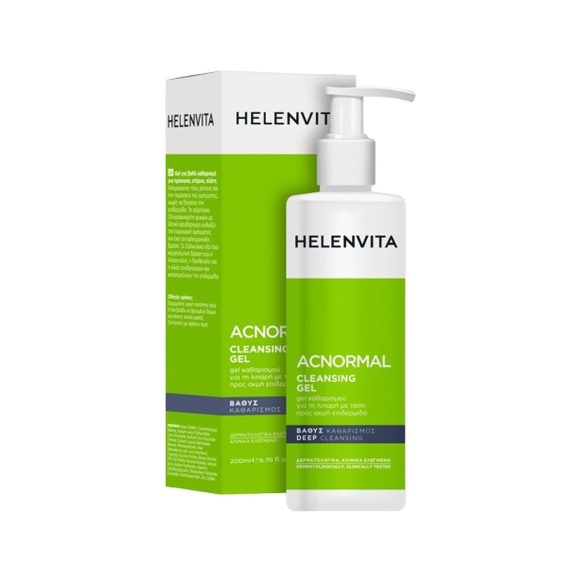 Helenvita Acnormal Gel Nettoyant Sans Savon Peaux Grasse Acnéique 150 ml