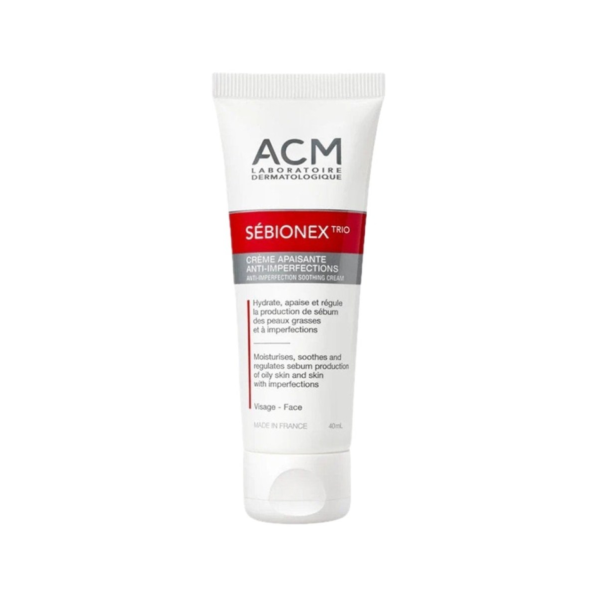 ACM Sébionex Trio Crème Apaisante Anti-Imperfections 40 ml