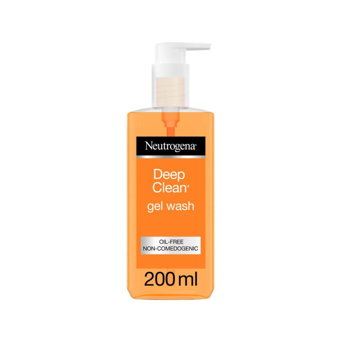 Neutrogena Deep Clean Gel Wash - Gel Nettoyant Visage 200 ml