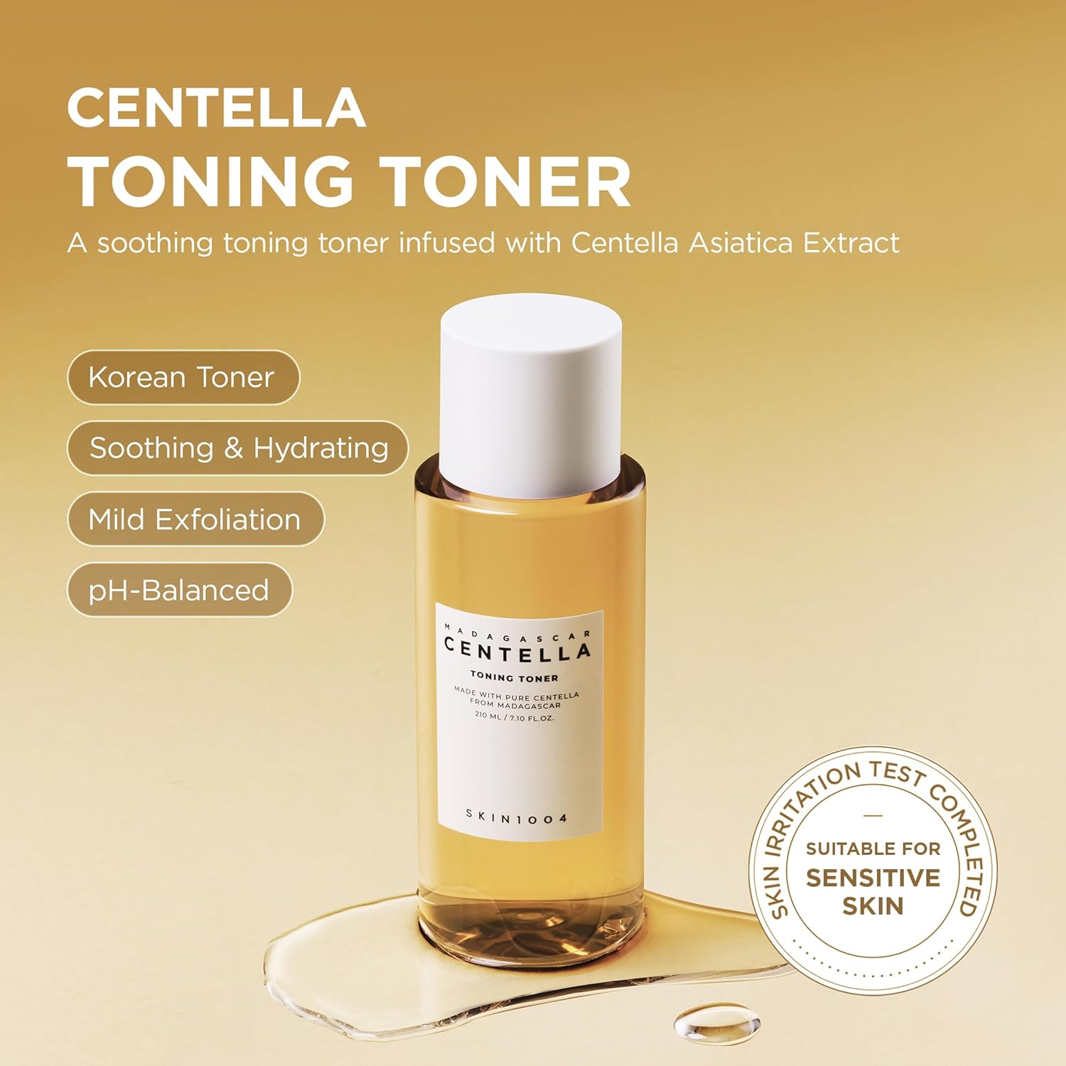 SKIN1004 Madagascar Centella Toning Toner 210 ml — vue 3