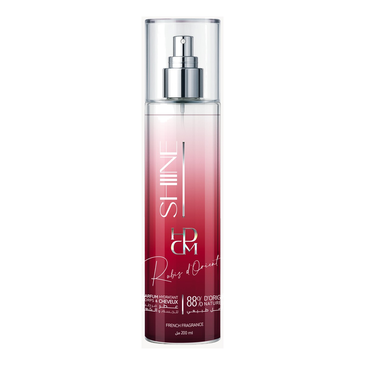 Shiine Rubis d'Orient - Brume Parfumée Hydratante Corps & Cheveux 200 ml